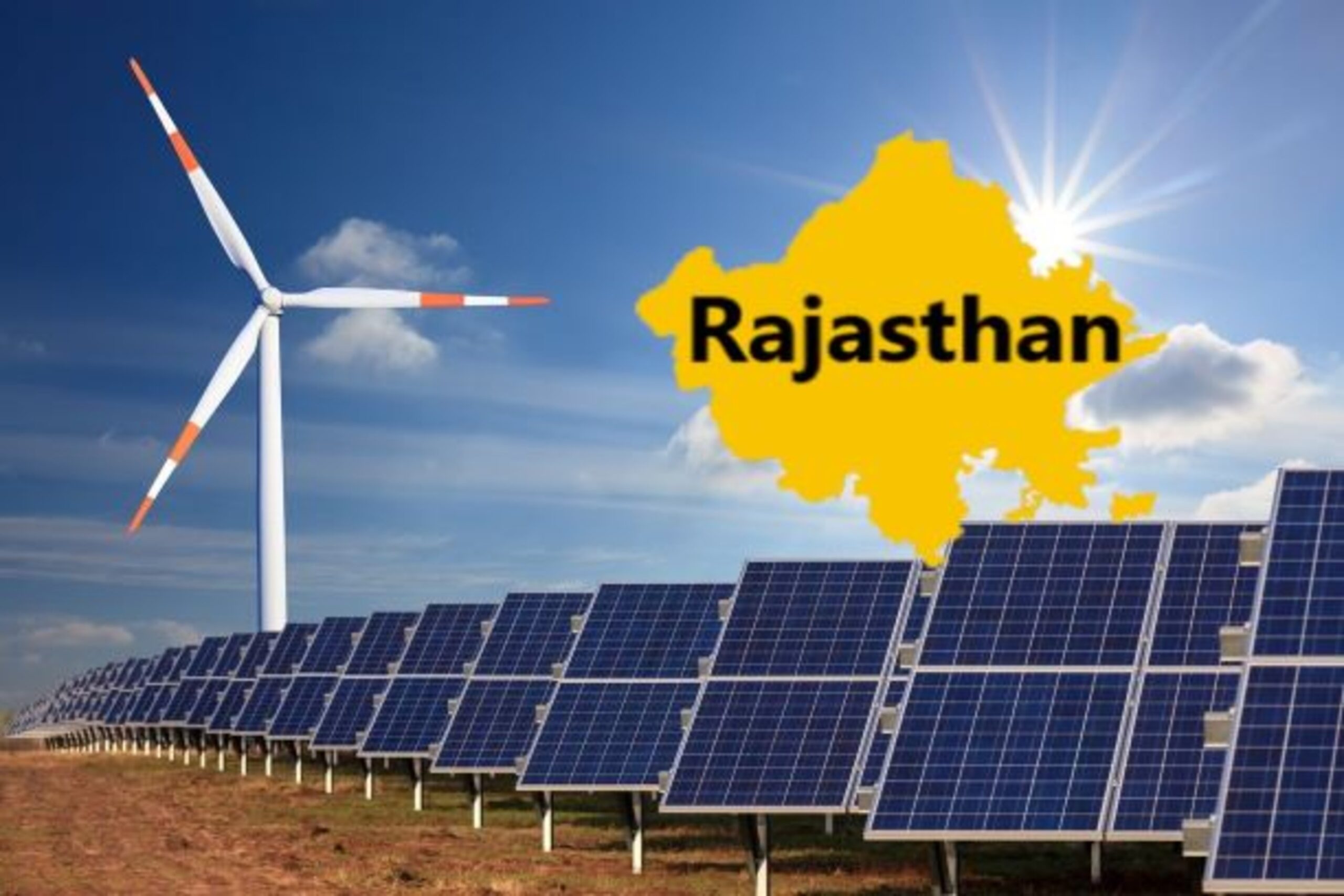 Raj now has over 50% of power from solar, wind sources